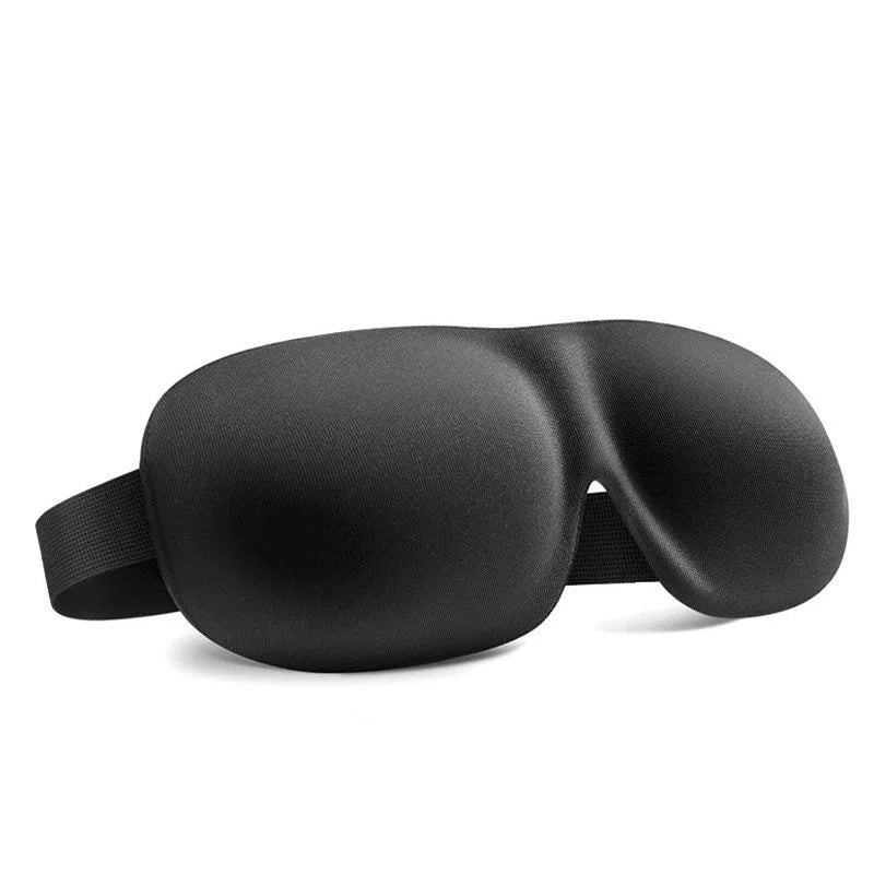 3D Contoured Sleep Mask Unisex Light Blocking Soft Eye Patch Breathable Skin-Friendly Sleeping Eye Mask for Nap Travel Yoga